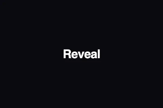 Slide Reveal
