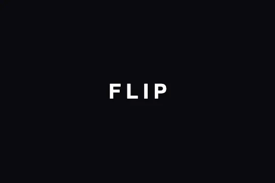Flip Characters — aperçu animé