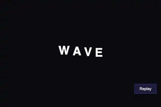 Wave Animation — aperçu animé