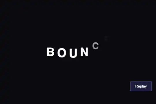 Bounce In Letters — aperçu animé