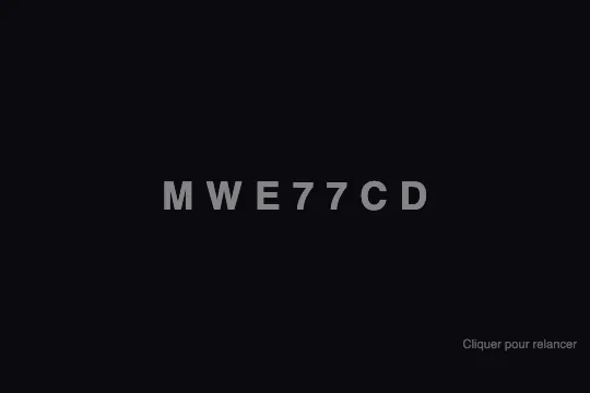 Text Shuffle Reveal — aperçu animé