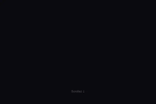 Scroll Weight — aperçu animé