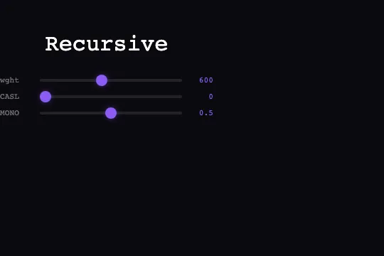 Interactive Axes — aperçu animé