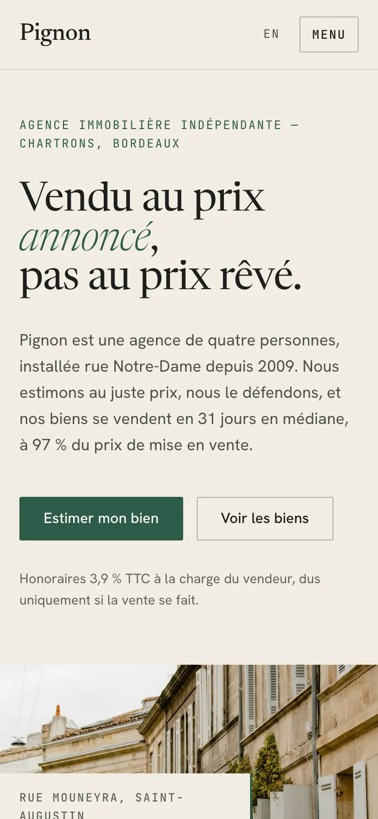 Pignon sur téléphone