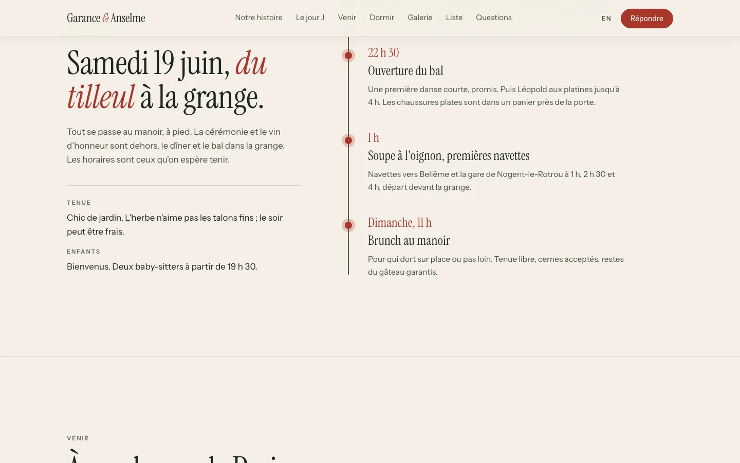 Garance & Anselme : capture 2