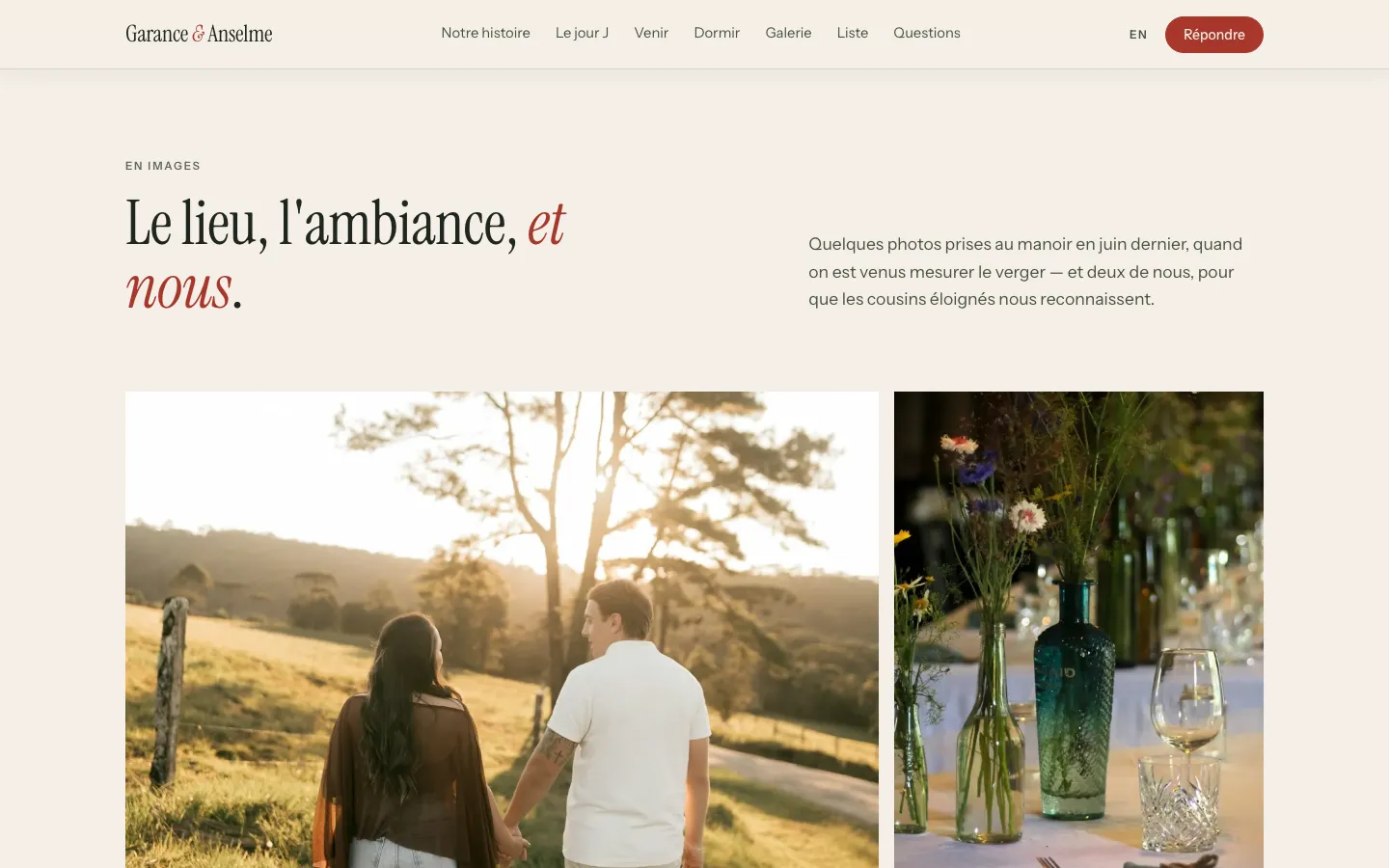Garance & Anselme : capture 3