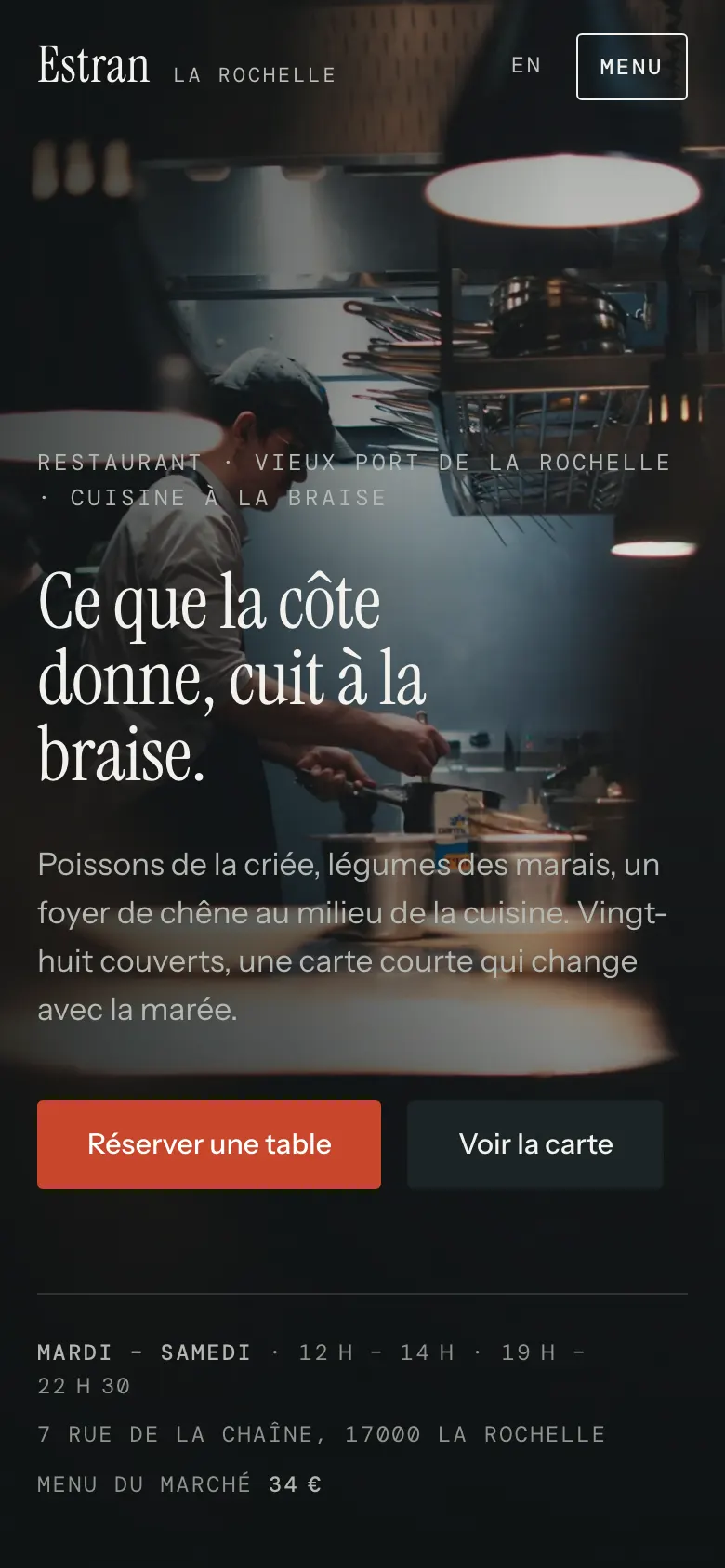 Estran sur téléphone