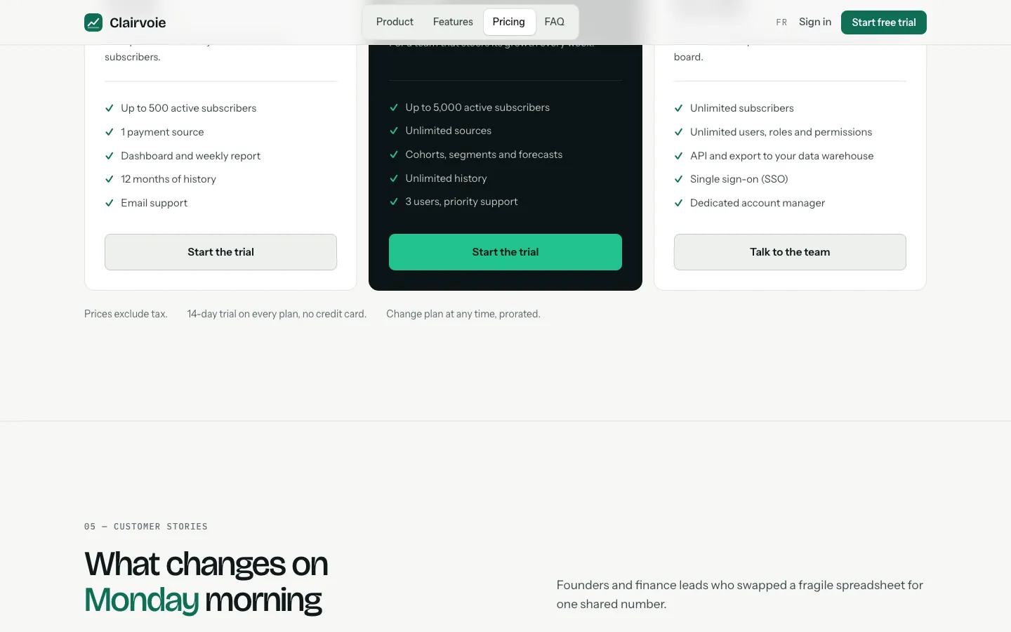 Clairvoie: screenshot 3